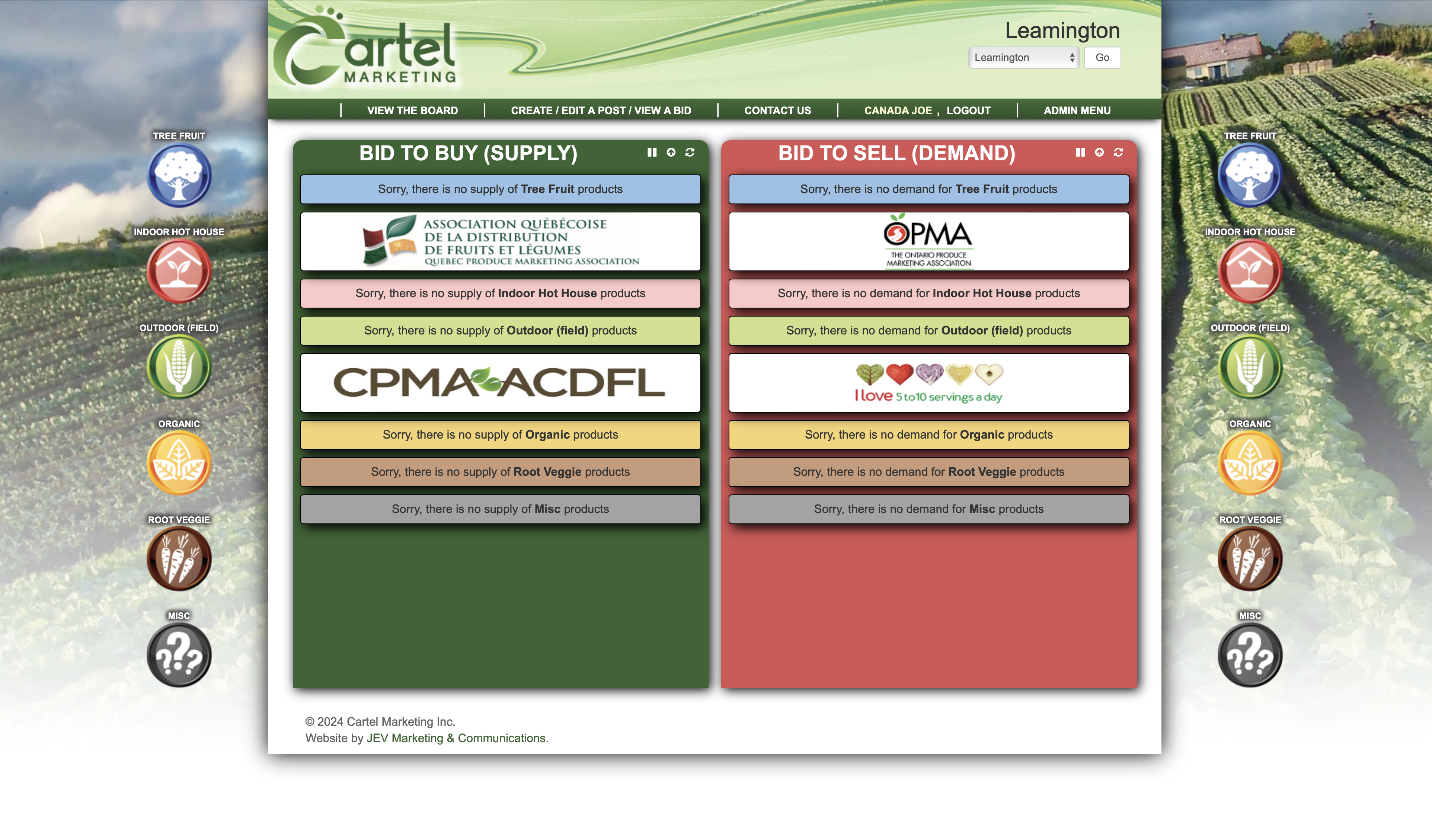 Cartel Marketing Board